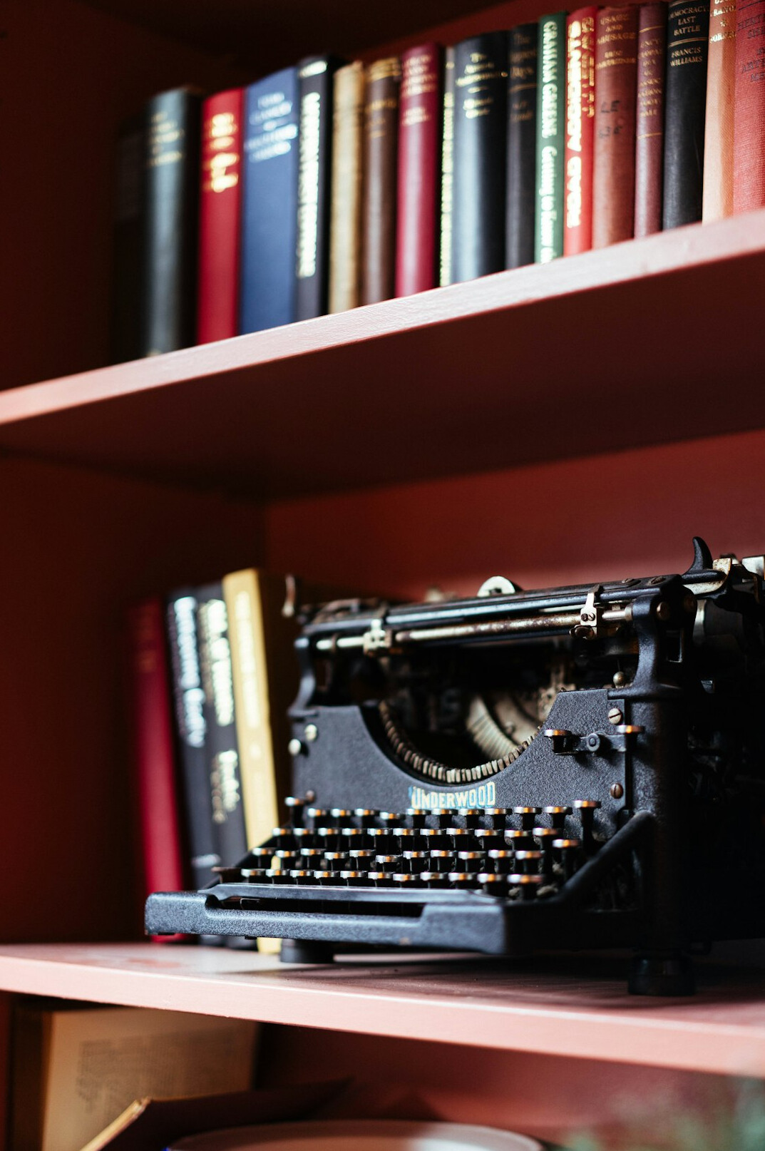writer at desk